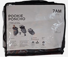 7am En Enfant Pookie Poncho 3-in-1 Baby Carrier Car Seat Stroller Cover Black