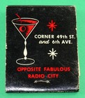 Vintage Sager s Restaurant Manhattan Nyc Matchbook Full - Match Corp Of America