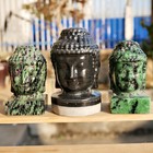 Natural Crystal Buddha Statue Hand Carved Healing Stone Figurine Pick Your Stone