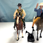 Vintage 1950 s Hartland Tom Jeffords And   Wyatt Earp Lot