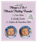 Miraje s 3 In 1 Miracle Matting Powder For Silicone Baby Dolls   15g Jar W puff