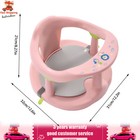 Newborn Infant Baby Bath Tub Ring Seat Infant Toddler Safety Chair Anti Slip New