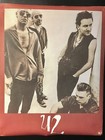 Original 199i U2 Island Records Matte Promo Poster 24  X 30  Bono The Edge