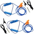 2-set High Quality Bluetooth Ear Plugs For Laptops  Phones   Bluetooth Devices