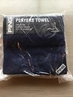  new  Ping Players Golf Towel Navy   Red 44  L X 21  W 100  Cotton  New 