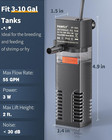 Internal Aquarium Filter Submersible Power Filter With Water Pump For Fish Tanks