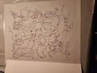 Original Production Illustration Art For Robin Hood Disney 1973 Cel Cell