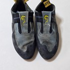La Sportiva Viper Climbing Shoes Womens Us 6 Slate Black Comfort Slip On Outdoor