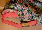 Disney Parks Lilly Pulitzer Hat Dreamin Minnie Daisy Pink One Size Baseball Cap