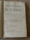 Rare St Saint Bernard Dog Book By Dalziel 1st 1893 Good Condition