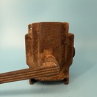 Vintage Arcade 9010 Wall Mount Coffee Mill Grinder Base No Glass