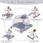 5 In 1 Foldable Baby Walker  Activity Baby Walker-baby Bouncer  Rocker  Activ   
