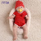 Ivita 23   Big Reborn Full Body Silicone Doll Adorable Smile Newborn Baby Girl