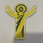 Notre Dame Fighting Irish Vintage Embroidered Iron On Patch 3  X 2 5   
