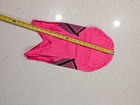 Beautiful Gk Elite Child Large Gymnastics Dance Leotard Hot Neon Pink Ultra Soft