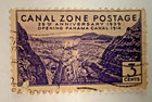 Canal Zone Air Mail Stamps Scott C7-c11 122 Gaillard Cut 1931-46 Used Lot