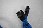 Original Corsair Braided Type 3 Pci-e 8pin  6 2  Modular Cable   blue  