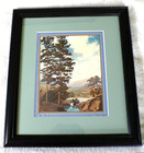 Thy Templed Hills By Maxfield Parrish Bookplate