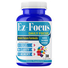Ez-focus Brain Booster Supplement   Focus Vitamins For Seniors And Adults Energy