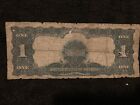 1899  1 Large Black Eagle Silver Certificate One Dollar