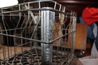 Vintage 1982 Weigels Milk Crate Wire Basket Knoxville Tennessee As Is