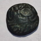 Ancient India -raja Raja Chola Rare Coin - Copper Coin  985-1014 Ad  