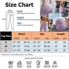 Women Push Up Elastic Leggings  Ruched Yoga Pants Anti-cellulite Gym Butt Lifter