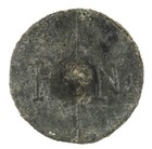 British F i   Revolutionary War Pewter Coat Button  pn  Bm  Ex Dean Thomas Coll 