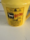 Vintage White Horse Scotch Whisky Yellow Pitcher Pub Jug No 120588 3960 London