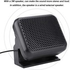 Wired External Speaker  Nsp-100 Mini Speaker Mobile Radio Default 