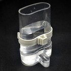 1pc Automatic Pet Bird Feeder  No-mess Water   Food Dispenser For Parrots Small