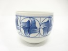 7598258  Japanese Ceramics   Tea Bowl Chawan   Blue   White  porcelain    Ar