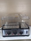 Wolfgang Puck 3-compartment Electric Food Steamer Stainless Steel Lightly Used