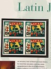 Usps Mint Commemorative Stamp Panel  823  42    2008 - Latin Jazz   4349 