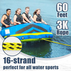 Boat Tow Rope 3k 60ft Towable Floating Ropes For Water Ski Skiing Tubing Tube   