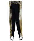 Shotcaller Gold On Black Pro Grade Wrestling Tights Size Small 28-30 waist