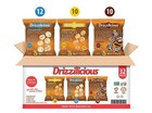 Drizzilicious Mini Rice Cake Bites Variety Pack  32 Count 