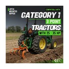 3 Point Cultivator For Category 1 Tractors 25-35 Hp With 6 Spring Shanks   St   