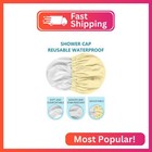 Years Calm Reusable Waterproof Shower Caps For Women  Hair Caps For Showers  Dou