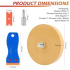 Car Rubber Eraser Wheel For Drill practical Car Decal Remover Wheel With 