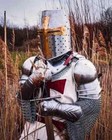 Templar Knight Full Body Set Armour Cosplay Halloween Sword Full Suit Armor