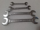 Vintage Set Of Usa Made Open End Wrenches Metric