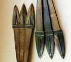 Vintage Ussr Space Age Rocket Teaspoon Set     6 Pieces     Melchior