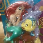 Vintage Disney Little Mermaid Ariel And Flounder Nite Light New