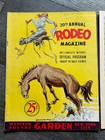 20th Annual Rodeo Magazine Program 1945 Madison Square Garden Nyc Western Cowboy