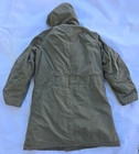 Vintage Czech Czechoslovak Military M85 Parka Coat Liner Hood Od Green Small