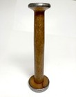 Antique Wooden Textile Mill Spools Lot Of 3 Vintage Industrial Loom Bobbins 10 5
