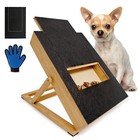 Dog Nail Scratch Board Non-slip Adjustable Trimming Tool Dog Scratch Board
