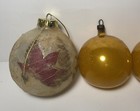 Lot Of 9 Vintage Christmas Ornaments Mixed Lot