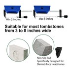 Never Blown Away  Christmas Graves Cemetery Saddles Holder - Headstone Tombst   